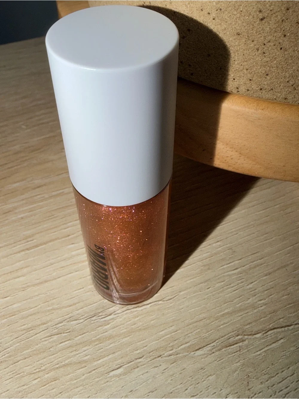 MAKEUP BY MARIO Metallic Lip Gloss – SHADE: Rose Gold Sparkling Bronze Lip Gloss